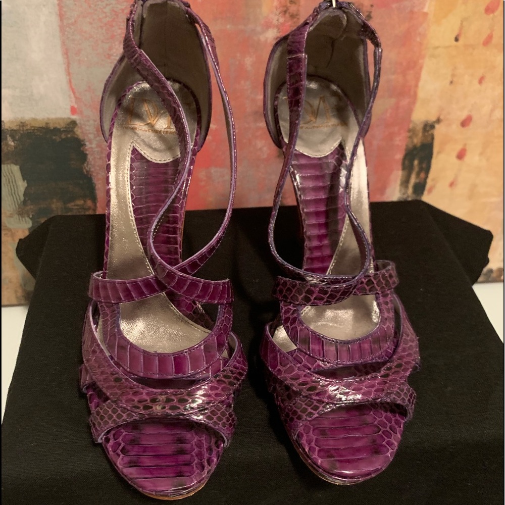 Diane Von Furstenberg Leather Heels – WORN 1X